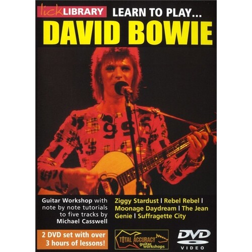 Learn To Play David Bowie DVD