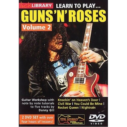 Learn To Play Guns N Roses Vol.2 2Dvds
