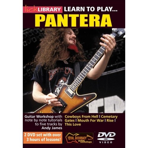 Learn To Play Pantera DVD