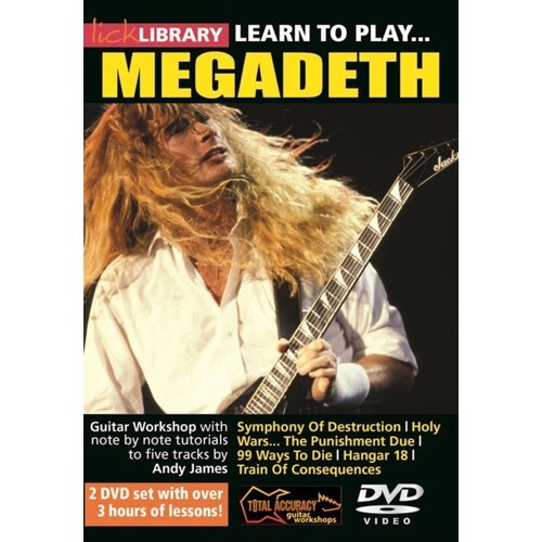 Learn To Play Megadeth DVD
