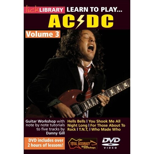 Learn To Play Ac/Dc Vol3 DVD