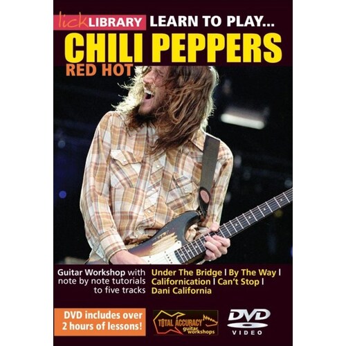 Learn To Play Red Hot Chili Peppers DVD