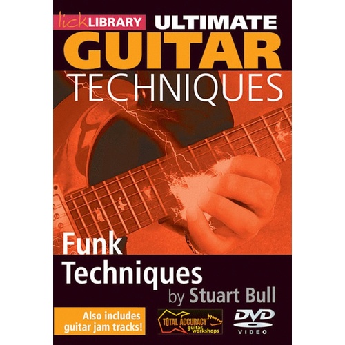 Ultimate Guitar Tech.Funk Guitar Techniques DVD