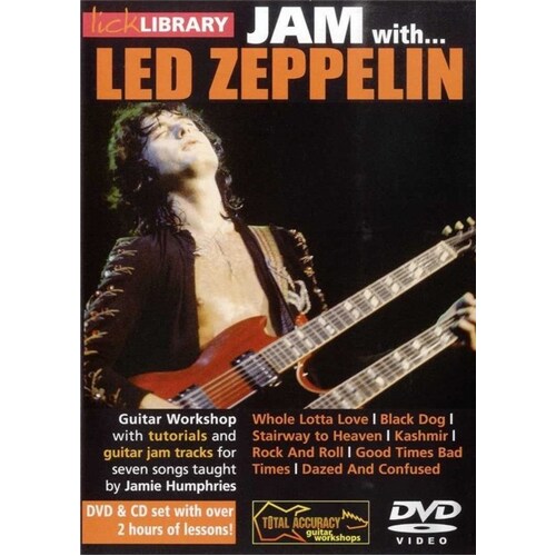 Jam With Led Zeppelin Cd/Dvd