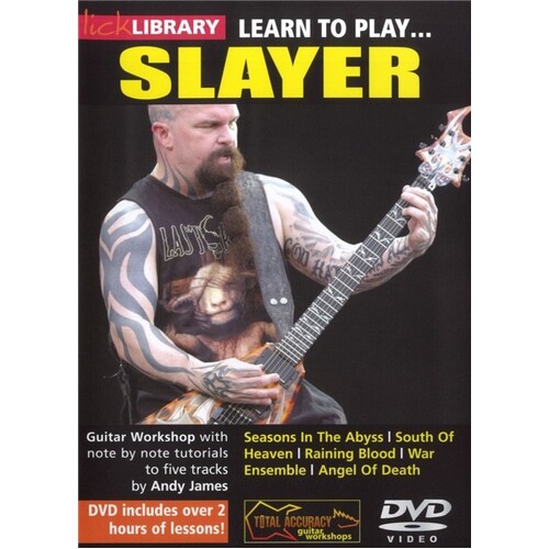 Learn To Play Slayer DVD