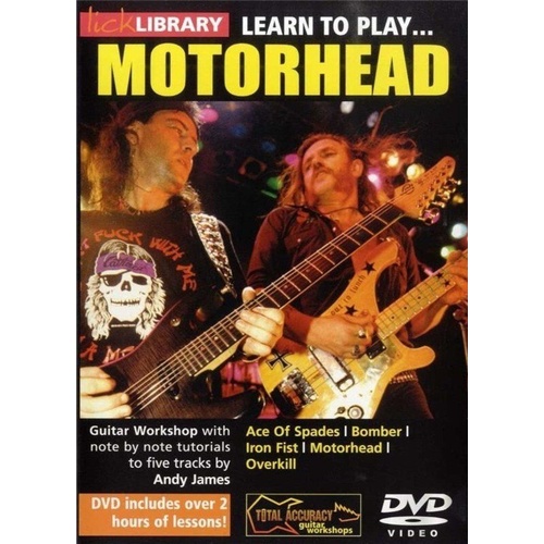 Learn to Play Motorhead DVD