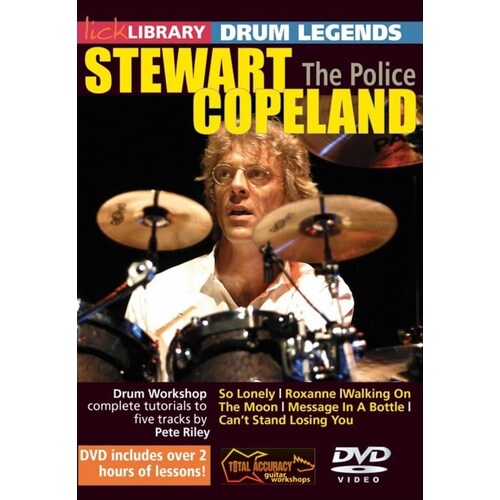 Drum Legends Stewart Copeland (Police) Dvd