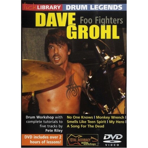 Drum Legends Dave GroHL (Foo Fighters) Dvd