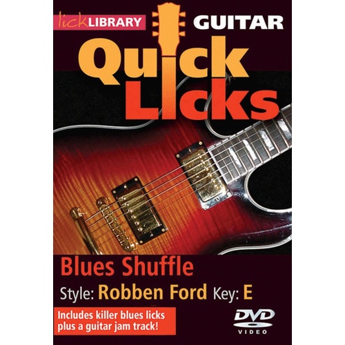 Guitar Quick Licks Blues Shuffle(R.Ford)Dvd