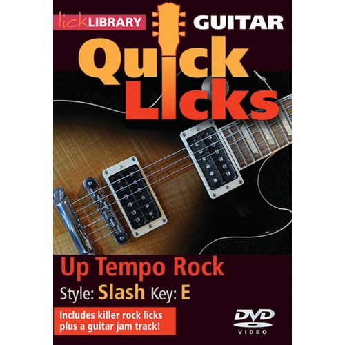 Guitar Quick Licks High Energy Rock