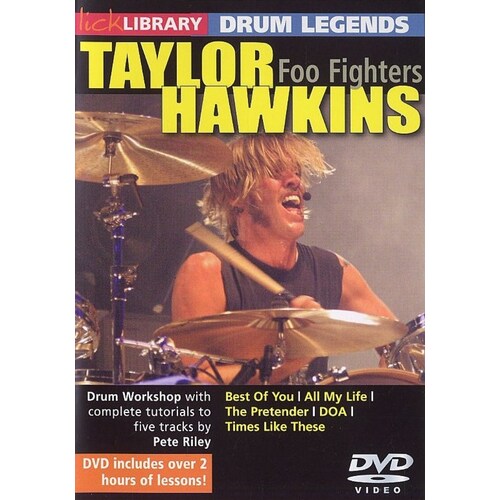 Drum Legends Taylor Hawkins (Foo Fighters) Dvd