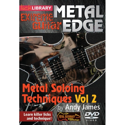 Extreme Guitar Metal Soloing Techniques Vol 2 DVD