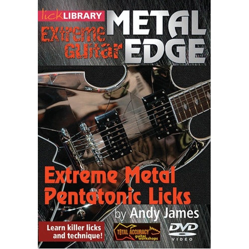 Extreme Guitar Metal Edge Pentatonic Licks DVD