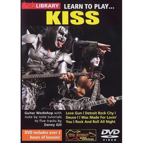 Learn To Play Kiss DVD