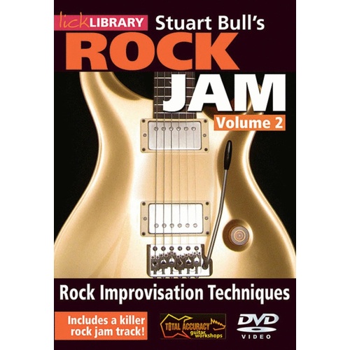 Lick Library Stuart Bull'S Rock Jam Vol 2 DVD