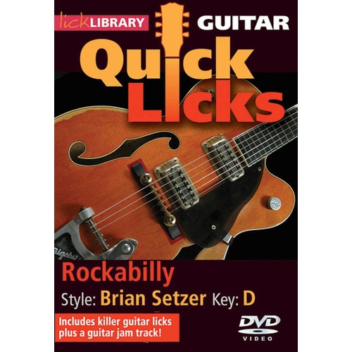 Quick Licks Brian Setzer DVD
