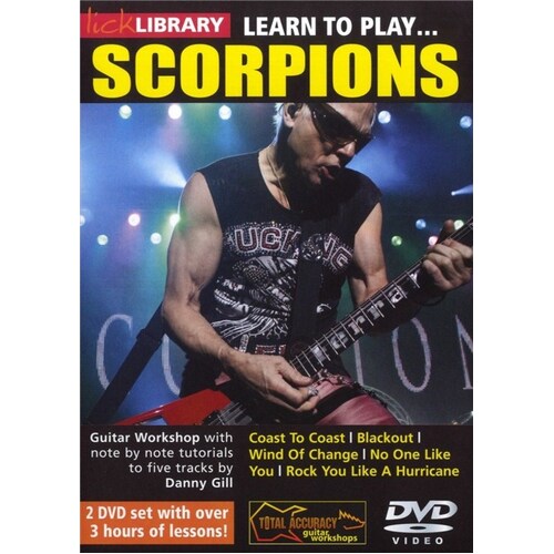 Learn To Play Scorpions 2Dvd