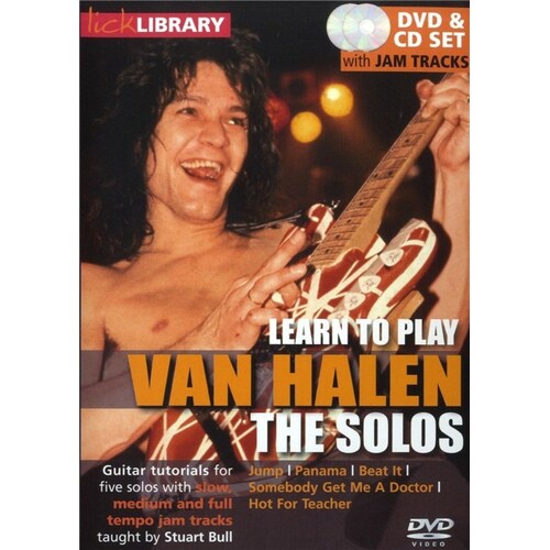 Learn To Play Eddie Van Halen DVD