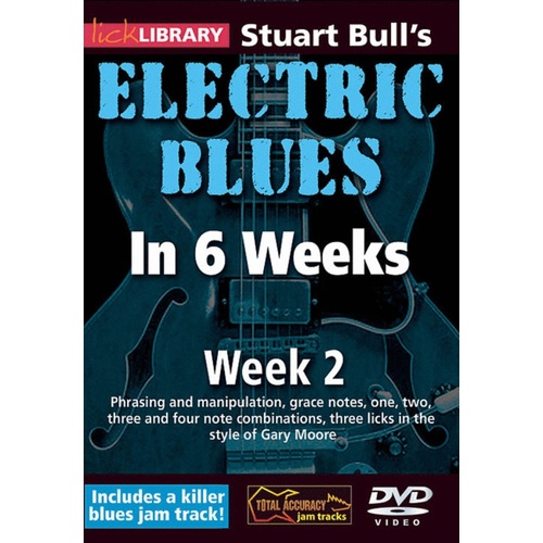 Lick Library Bull'S Electric Blues 6 Wks Guitar DVD 2
