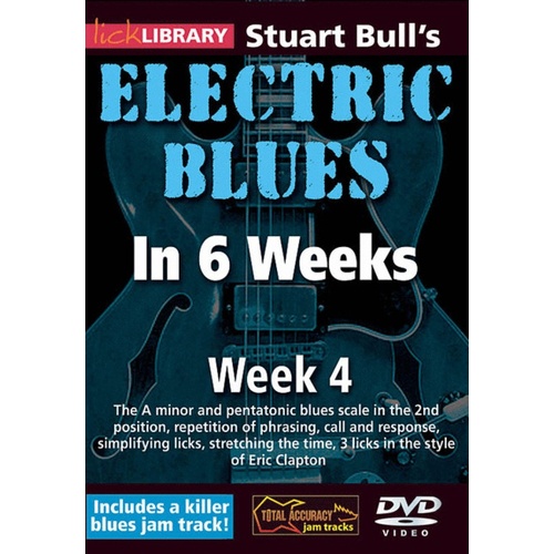 Lick Library Bull'S Electric Blues 6 Wks Guitar DVD 4