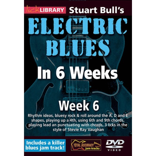 Lick Library Bull'S Electric Blues 6 Wks Guitar DVD 6