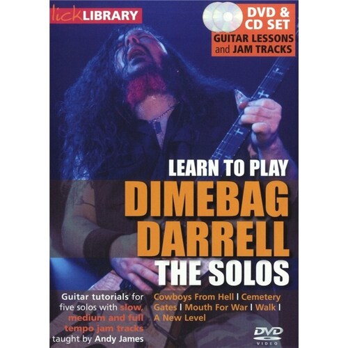 Learn To Play Dimebag Darrell DVD