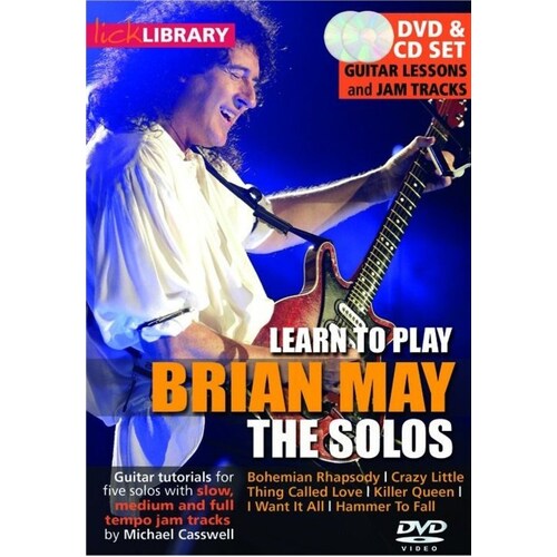 Lick Library Brian May The Solos DVD