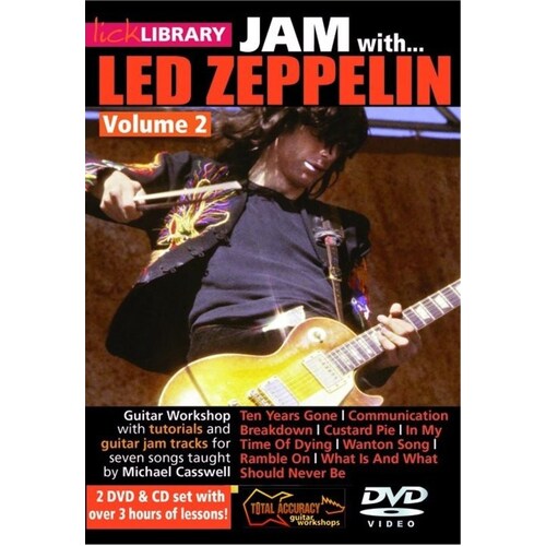 Jam With Led Zeppelin Vol 2 DVD