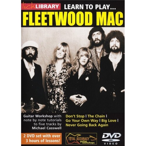 Learn To Play Fleetwood Mac 2Dvds