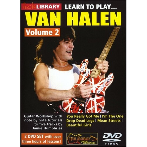 Learn To Play Van Halen Vol 2 DVD