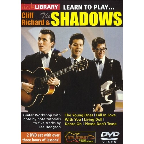 Learn To Play Cliff Richard & The Shadows 2Dvds