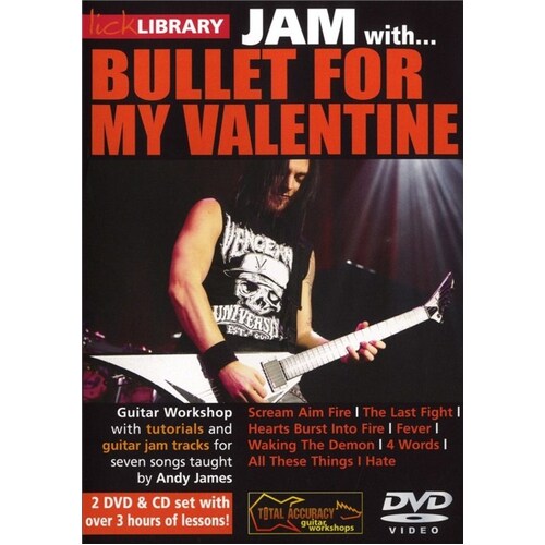 Jam With Bullet For My Valentine 2 DVDs/CD
