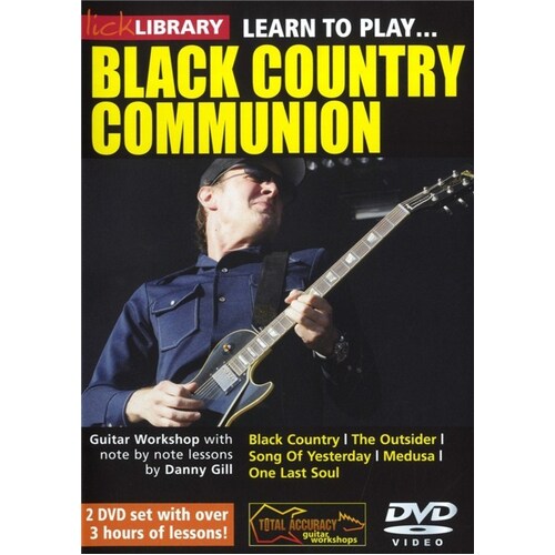 Learn To Play Black Country Communion DVD