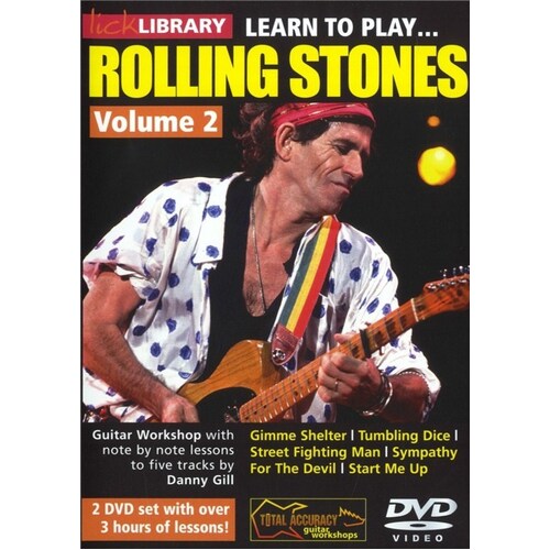 Learn To Play The Rolling Stones Vol2 DVD