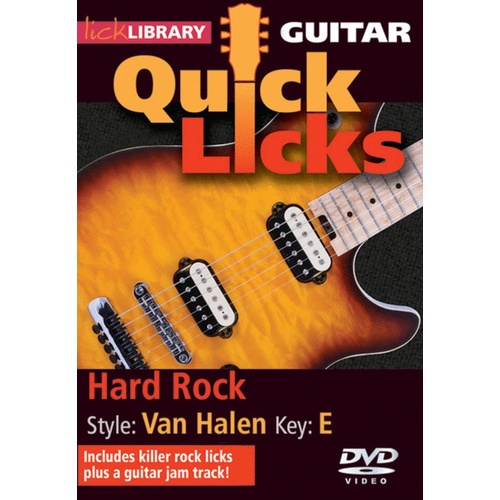 Quick Licks Van Halen In E DVD