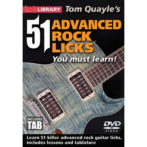 51 Advance Rock Licks You Must Learn
