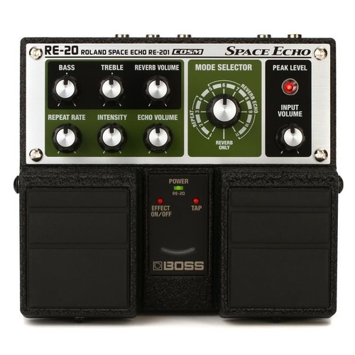 Boss RE-20 Space Echo Analog Delay Effect Pedal
