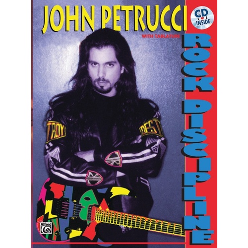 Rock Discipline Guitar Tab Book/CD