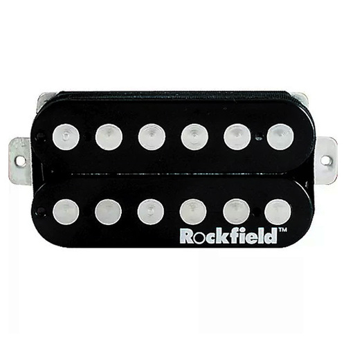 Rockfield Fat Ass Series Electric Guitar Neck Pickup Black - 11.19K D.C. Resistance, USA Alnico V Magnets, Four Conductor Lead Wire