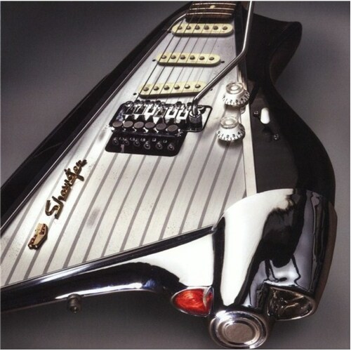 Guitar Greeting Card Tail Fin 6 Pack