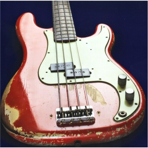 Guitar Greeting Cards Red 6 Pack