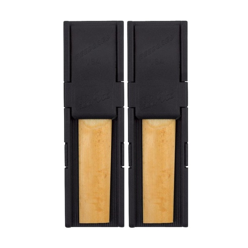 Rico Reed Gard II, Clarinet/Alto Sax, 2-pack, Black