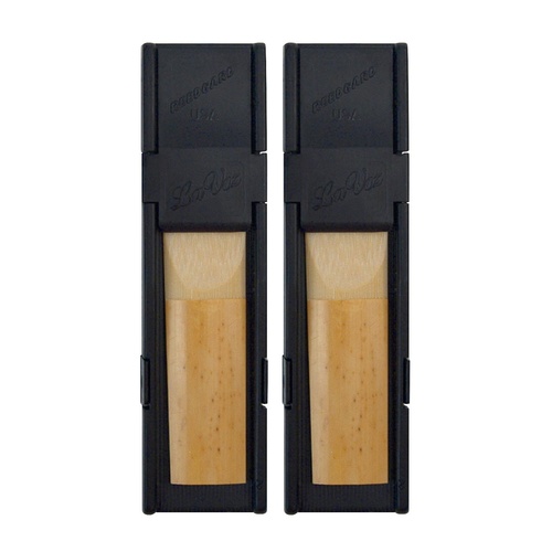Rico Reed Gard II, Tenor/Baritone Sax, 2-pack, Black