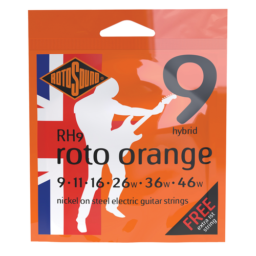 Rotosound RH9 Roto Orange Electric String Set 9-46