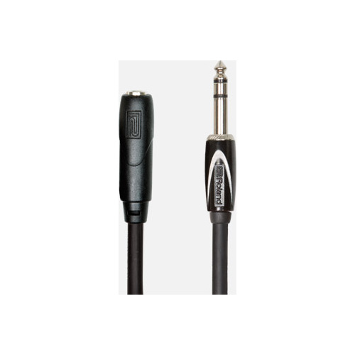 ROLAND RHC-25-1414 25ft Headphone Extension Cable - High-Quality Stereo TRS Extender with Copper Core and Durable Jacket