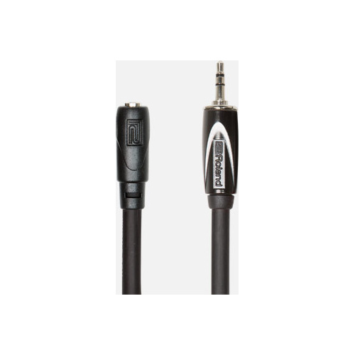 ROLAND RHC-25-3535 3.5m Headphone Extension Cable - High-Quality Stereo, Durable Jacket, 1/8-Inch TRS Connectors