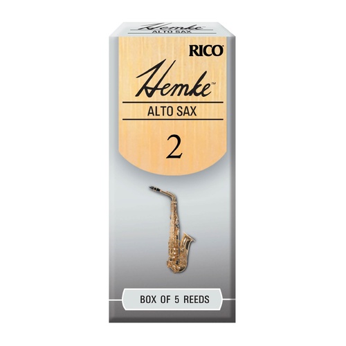 Hemke Alto Sax Reeds, Strength 2.0, 5-pack