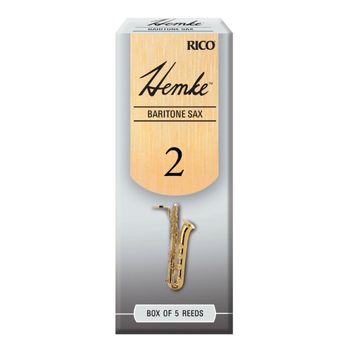 Hemke Baritone Sax Reeds, Strength 2.0, 5-pack