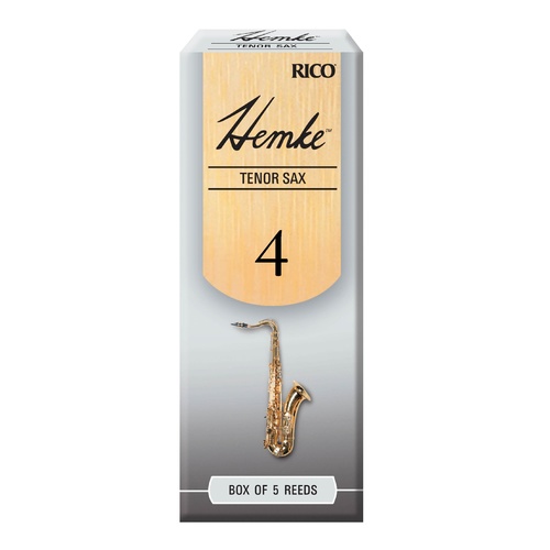 Hemke Tenor Sax Reeds, Strength 4.0, 5-pack