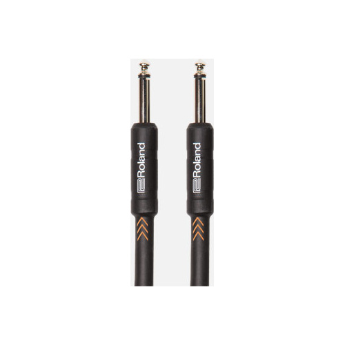 ROLAND RIC-B5 5ft Instrument Cable - Straight 1/4" Connectors, Black Series, Professional Performance